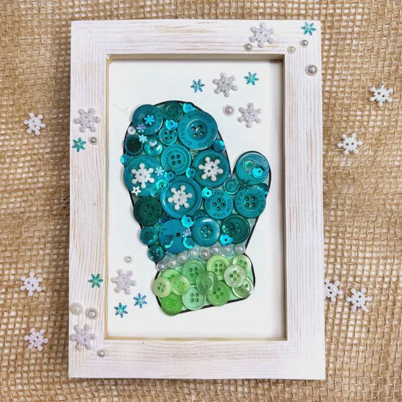 Mitten DIY Frame Craft Kit