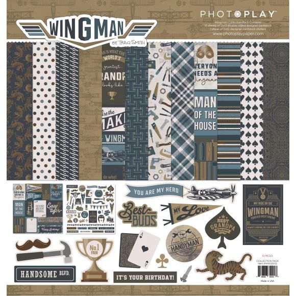 PhotoPlay Collection Pack 12&quot;x12&quot; Wingman