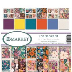 Reminisce Collection Kit 12&quot;X12&quot; The Market