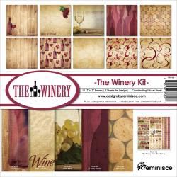 Reminisce Collection Kit 12&quot;X12&quot; Winery