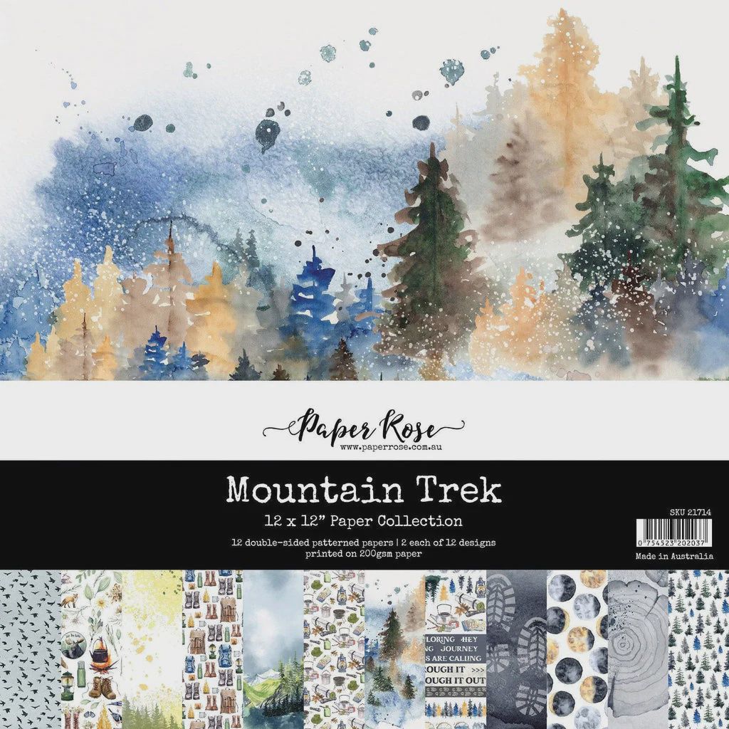 Mountain Trek 12x12 Paper Collection