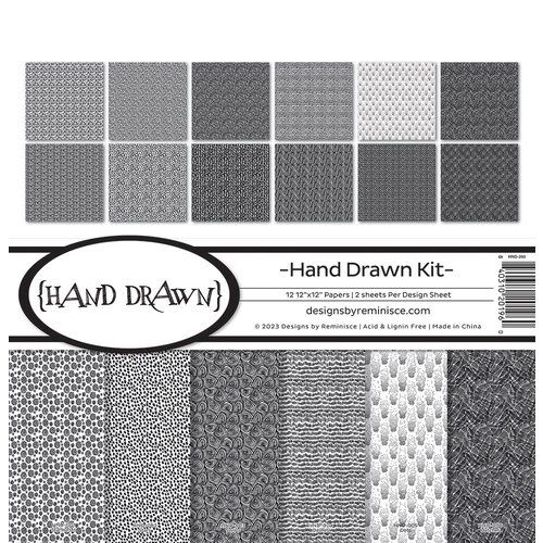 Reminisce - Hand Drawn Collection - 12 x 12 Collection Kit