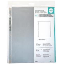 We R Ring Photo Sleeves 8.5&quot;X11&quot; 10/Pkg Full Page