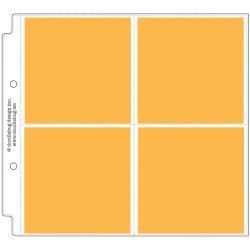 Doodlebug Page Protectors 8&quot;X8&quot; 12/Pkg (4) 4&quot;X4&quot; Pockets