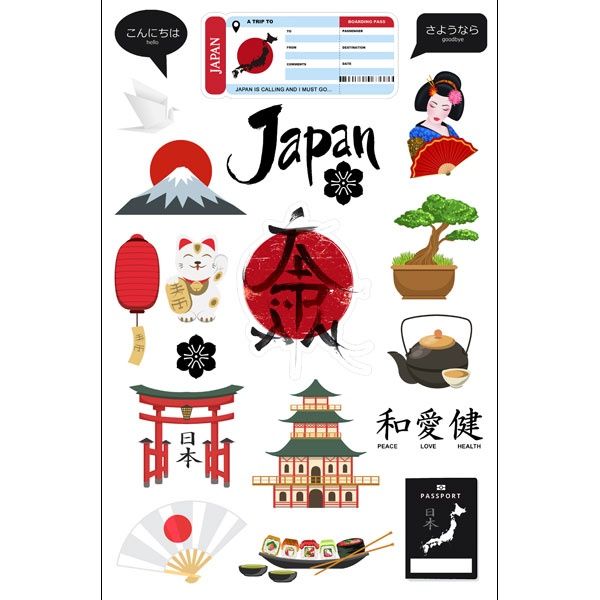 Japan Embellishments Pack