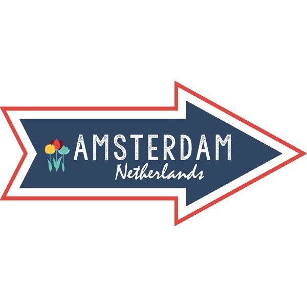 Amsterdam Memories Arrow - Laser