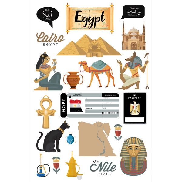 Egypt Embellishments Pack