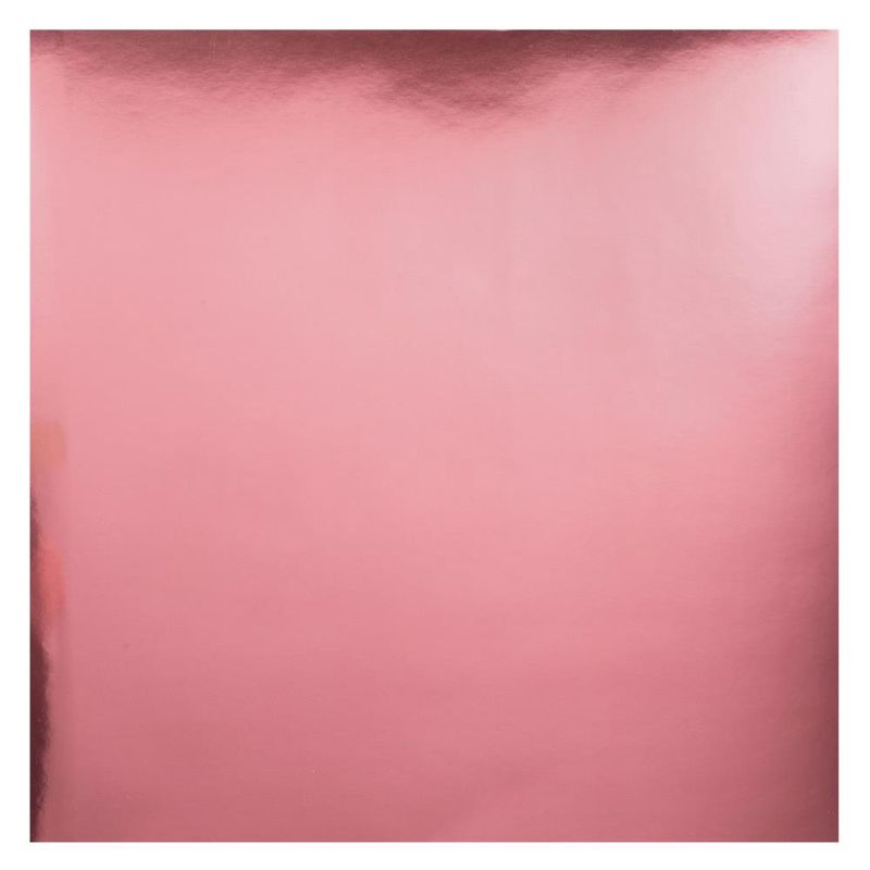 Bazzill Foil Cardstock 12&quot;x12&quot; Rose Gold