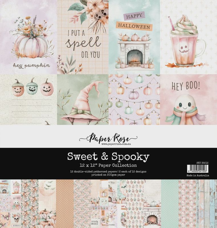 Sweet &amp; Spooky 12x12 Paper Collection