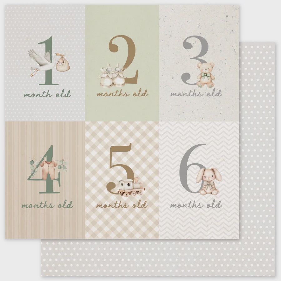 Boho Baby Basics A 12x12 Paper