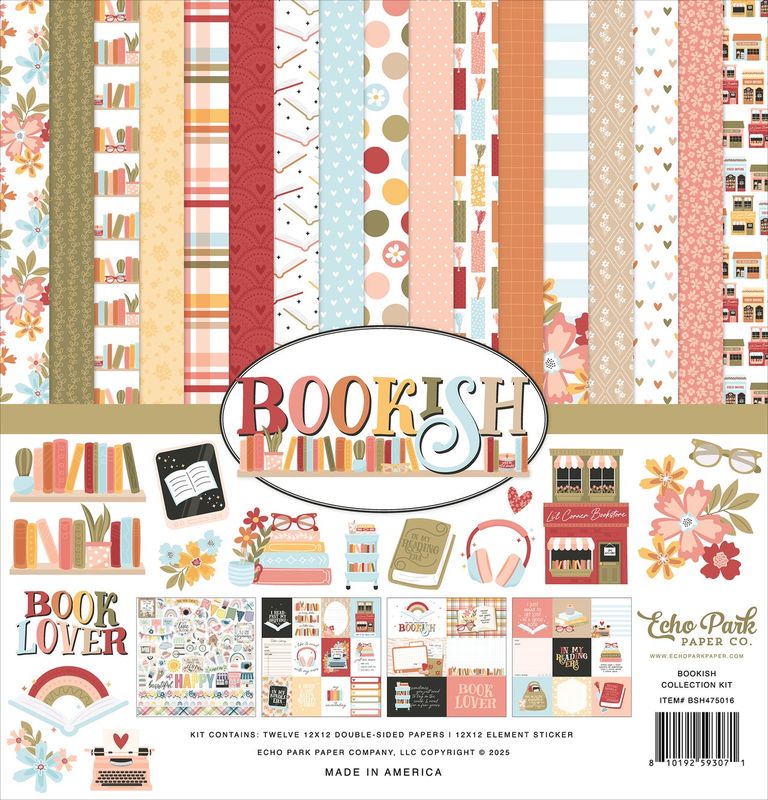Bookish Collection Kit 12x12