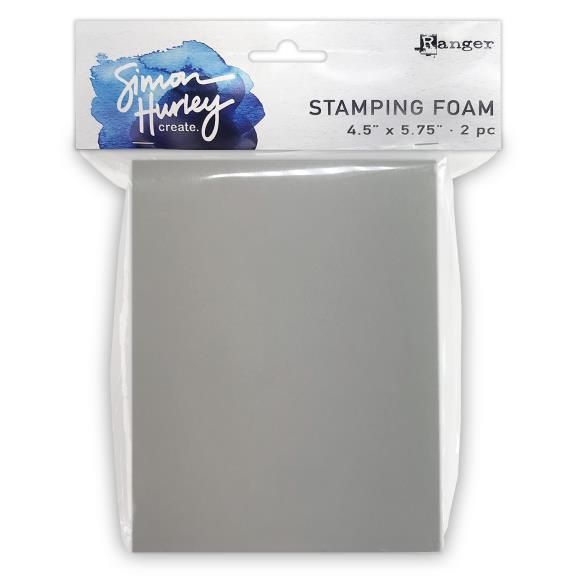 Simon Hurley create. Stamping Foam 2/Pkg 4.5&quot;X5.75&quot;
