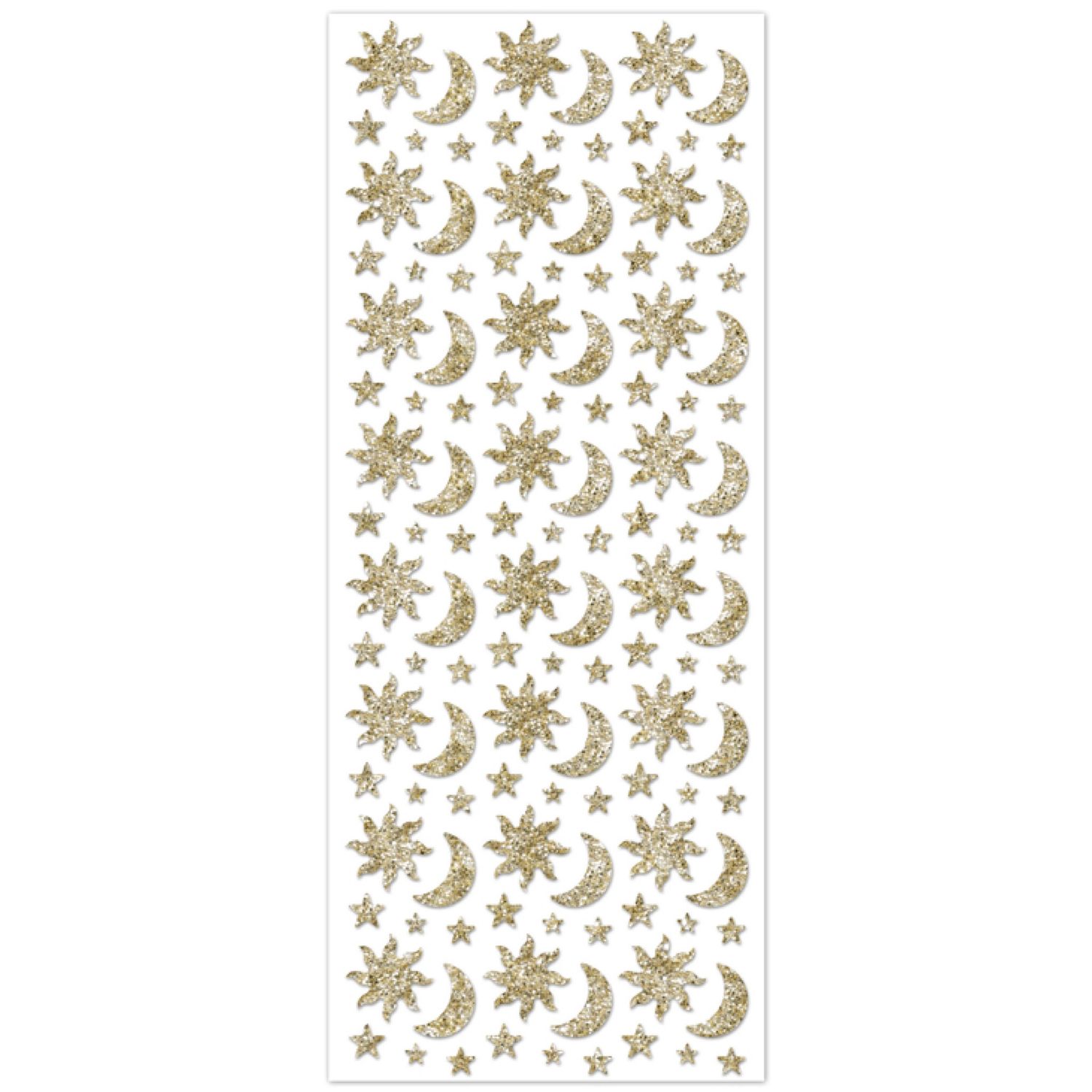 MultiCraft – Forever in Time – Glitter Shapes – Gold Celestial