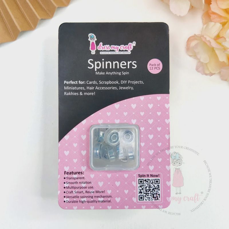 Dress My Craft - Transparent Spinners