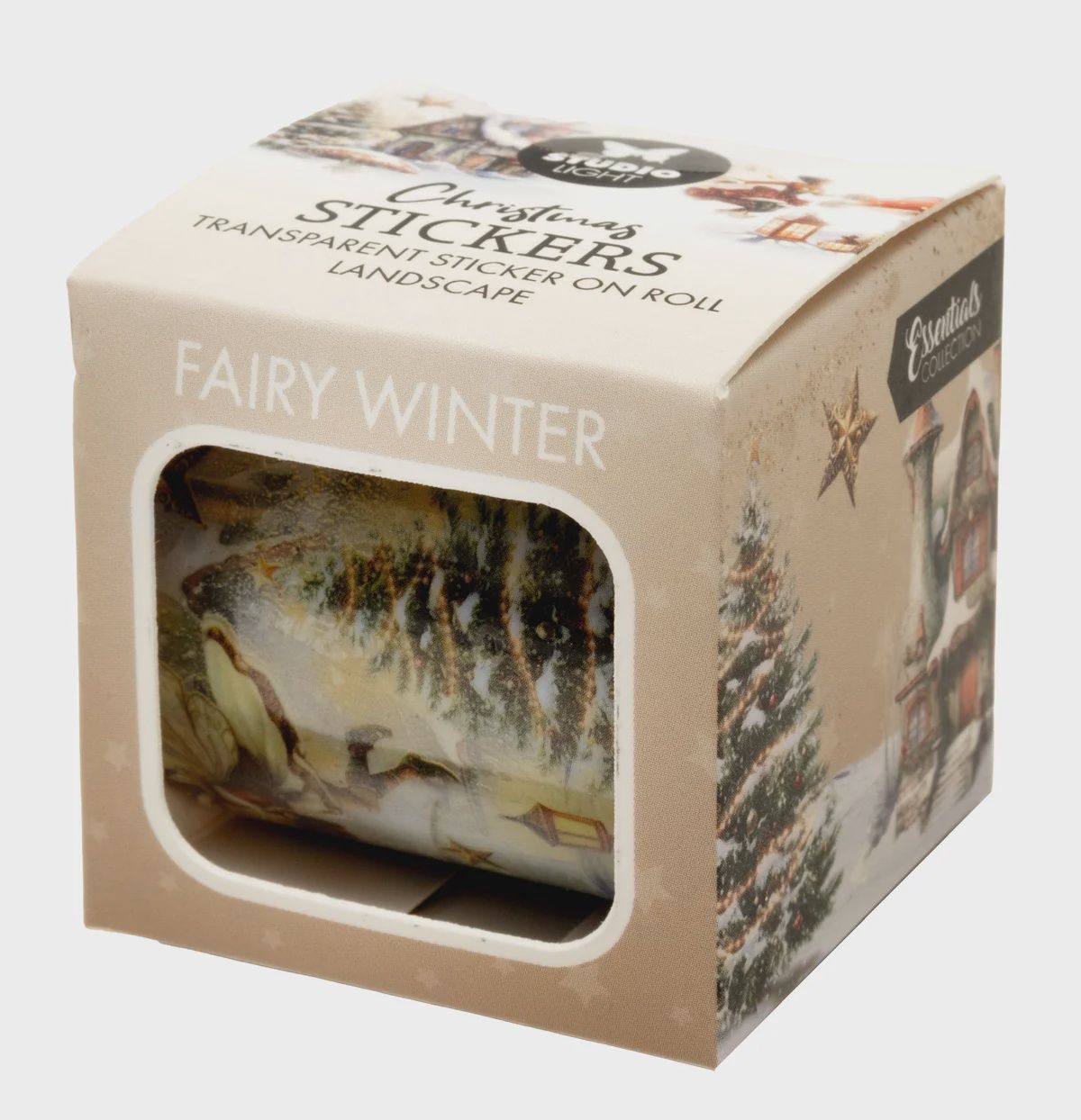 SL Clear Stickers Fairy Winter On A Roll Essentials 5 Meter