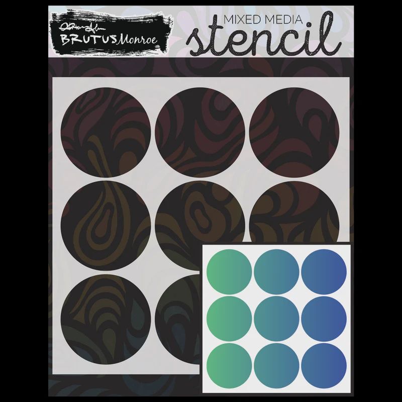 Circle Basics | Mixed Media Stencil
