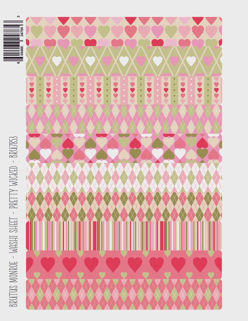 Pretty Wicked | Washi Sheet