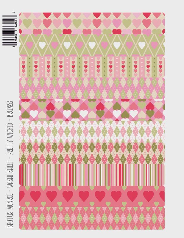 Pretty Wicked | Washi Sheet