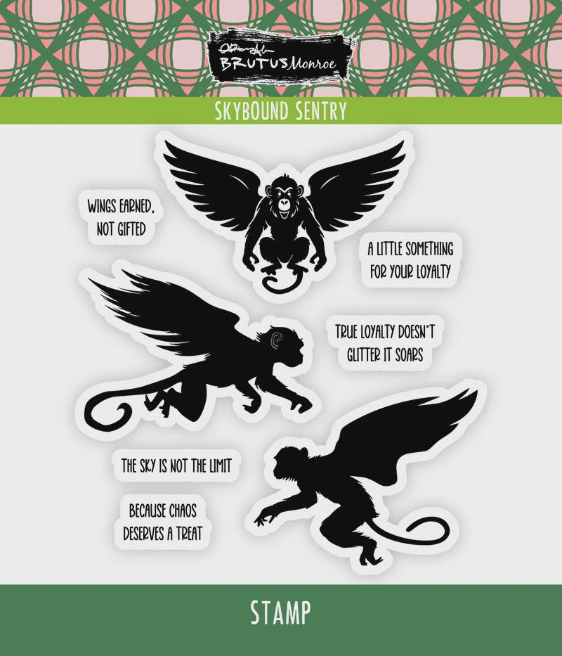 Skybound Sentry | 4x4 Stamp