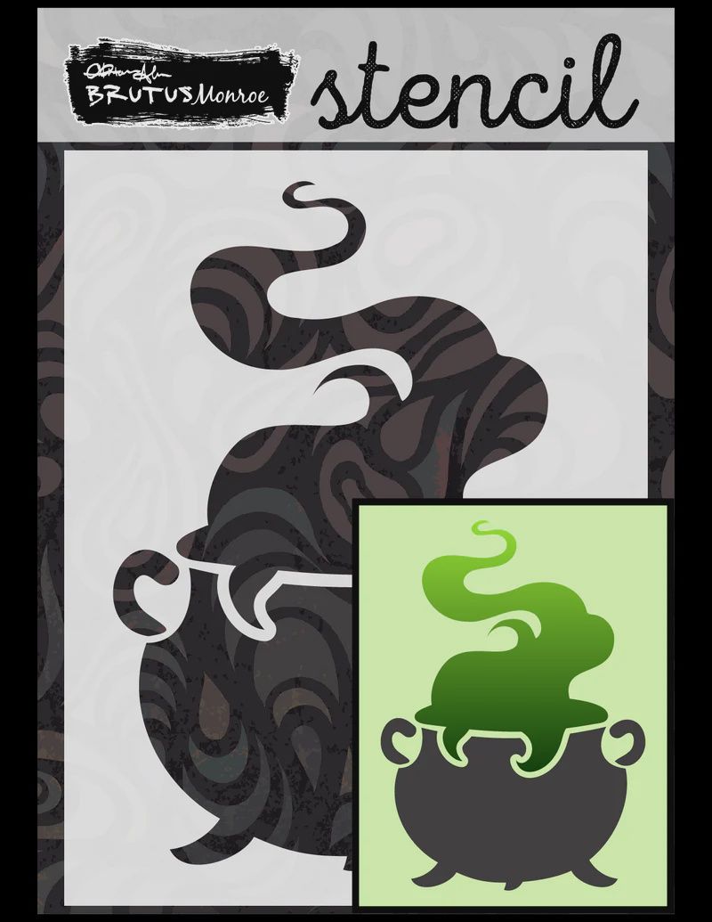 Witch&#39;s Brew | A2 Stencil
