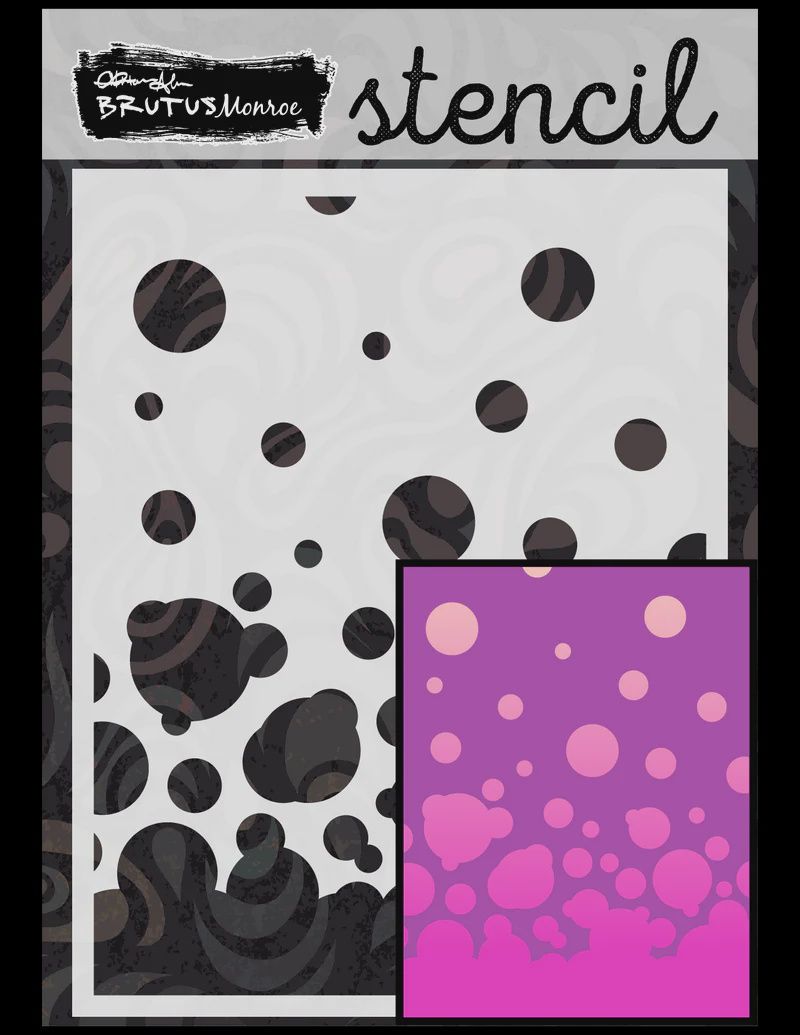 Bubbles | A2 Stencil