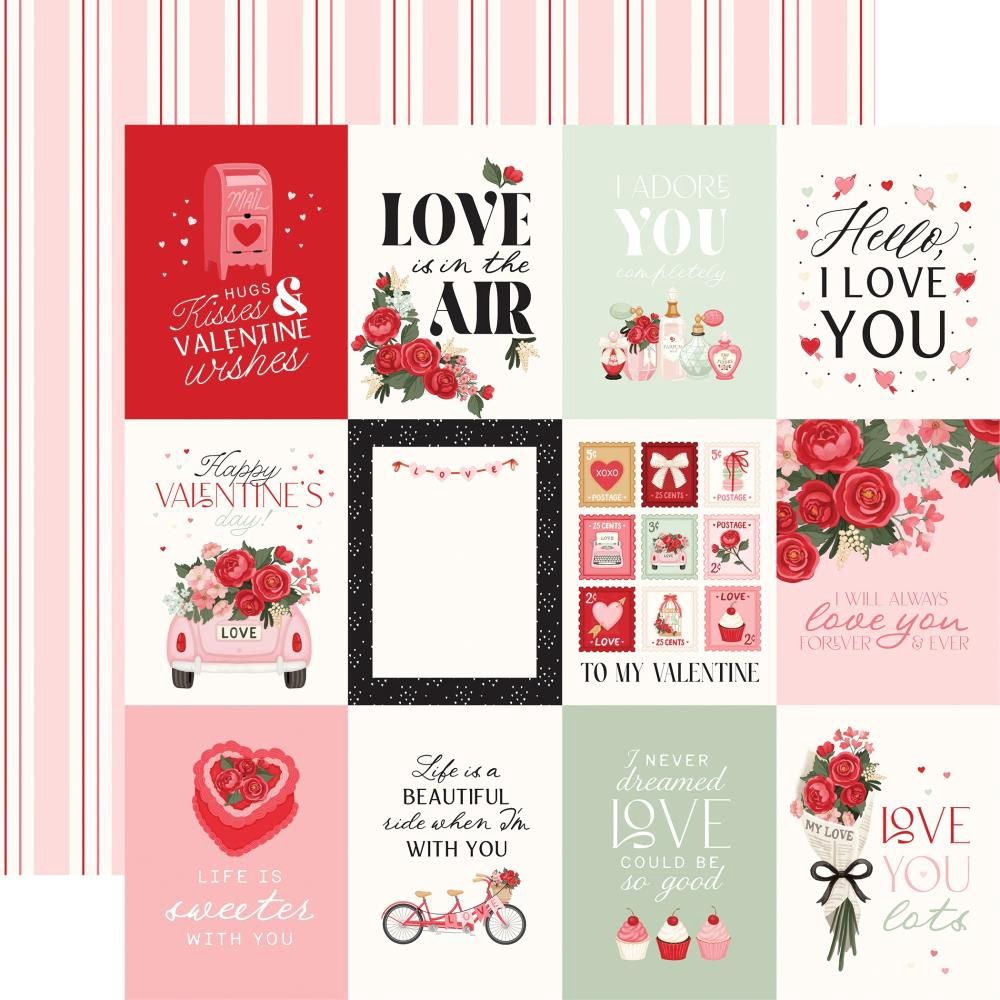 Carta Bella Be Mine Double-Sided Cardstock 12&quot;X12&quot;
