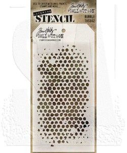 Tim Holtz Layering Stencil: Bubble