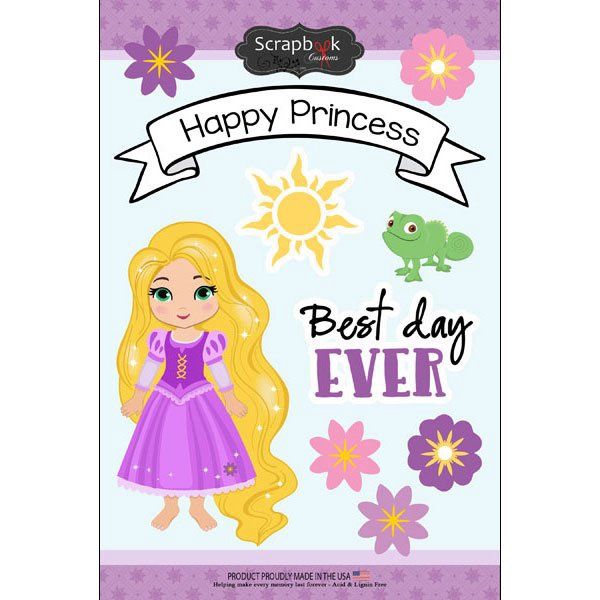 Purple Princess Sticker
