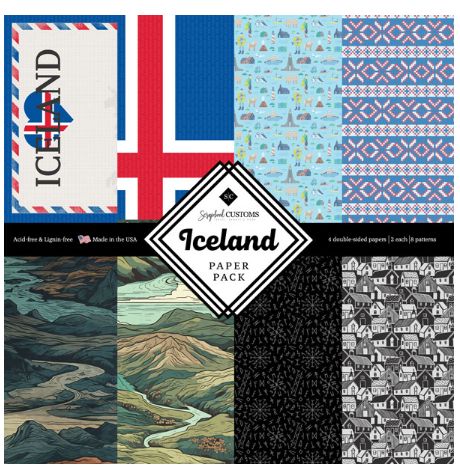 Iceland Paper Pack 12x12