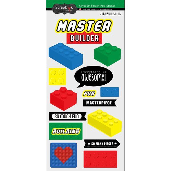 Building Block 5x12 Sticker