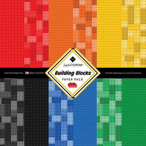 Building Blocks 12x12 Paper Pack