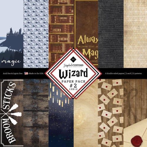 Wizard Paper Pack #2 12x12