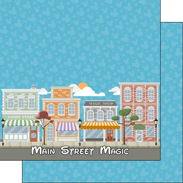 Main Street Magic DS Paper