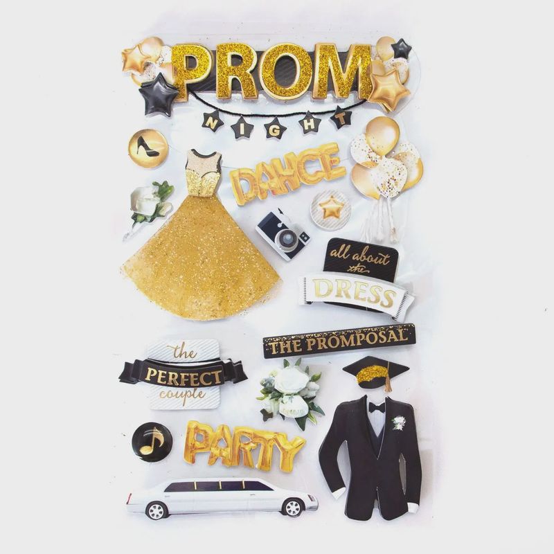 Prom Dimensional Sticker