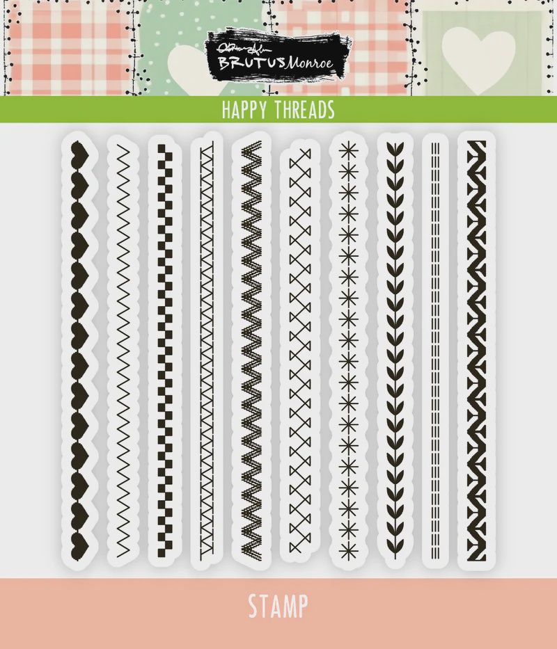 Happy Threads | 4x4 Stamp Set