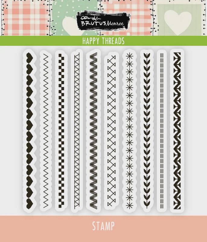 Happy Threads | 4x4 Stamp Set