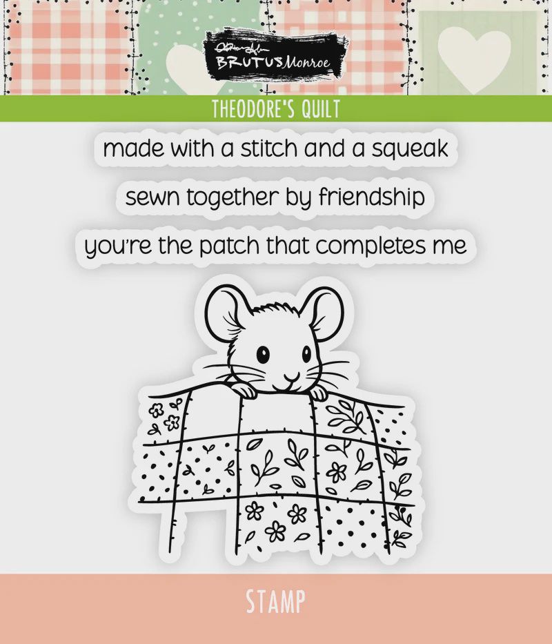 Theodore's Quilt | 4x4 Stamp Set