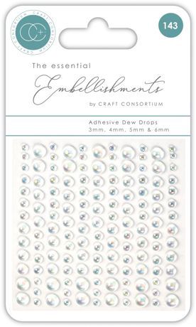 Craft Consortium Essential Adhesive Dew Drops 143/Pkg