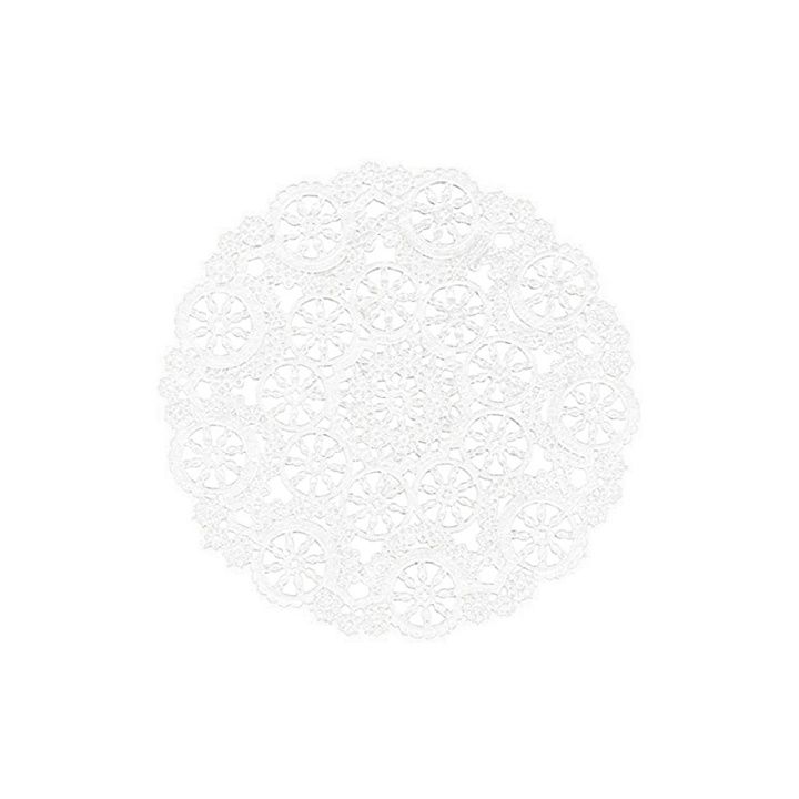 Royal Lace – Doilies – White Medallion (5″)