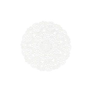 Royal Lace – Doilies – White Medallion (4″)