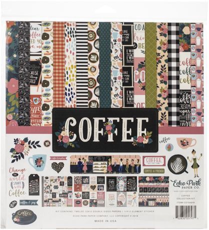 Echo Park Collection Kit 12"X12" Coffee