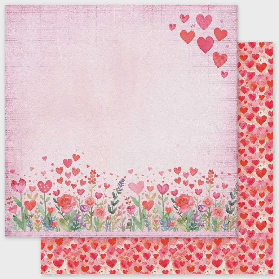 Perfect Pairs F 12x12 Paper