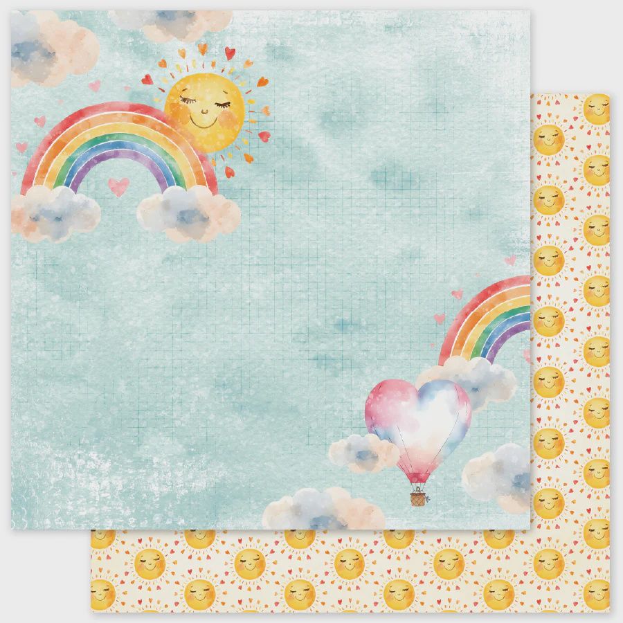 Perfect Pairs D 12x12 Paper