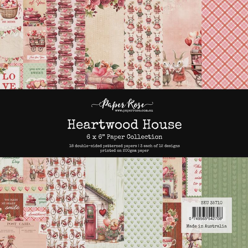 Heartwood House 6x6 Paper Collection