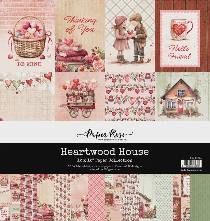 Heartwood House 12x12 Paper Collection