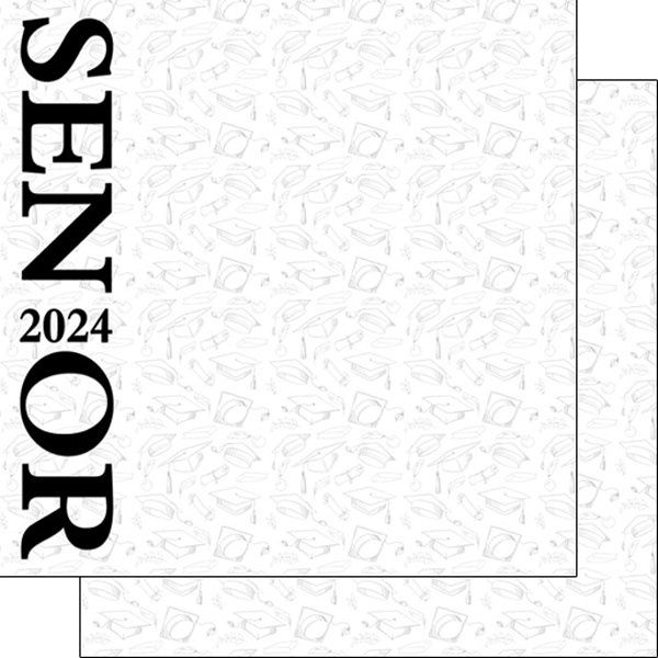 Senior Year Grad Caps Paper 12x12