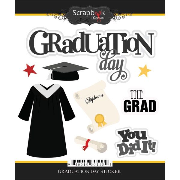 Graduation Day Stickers