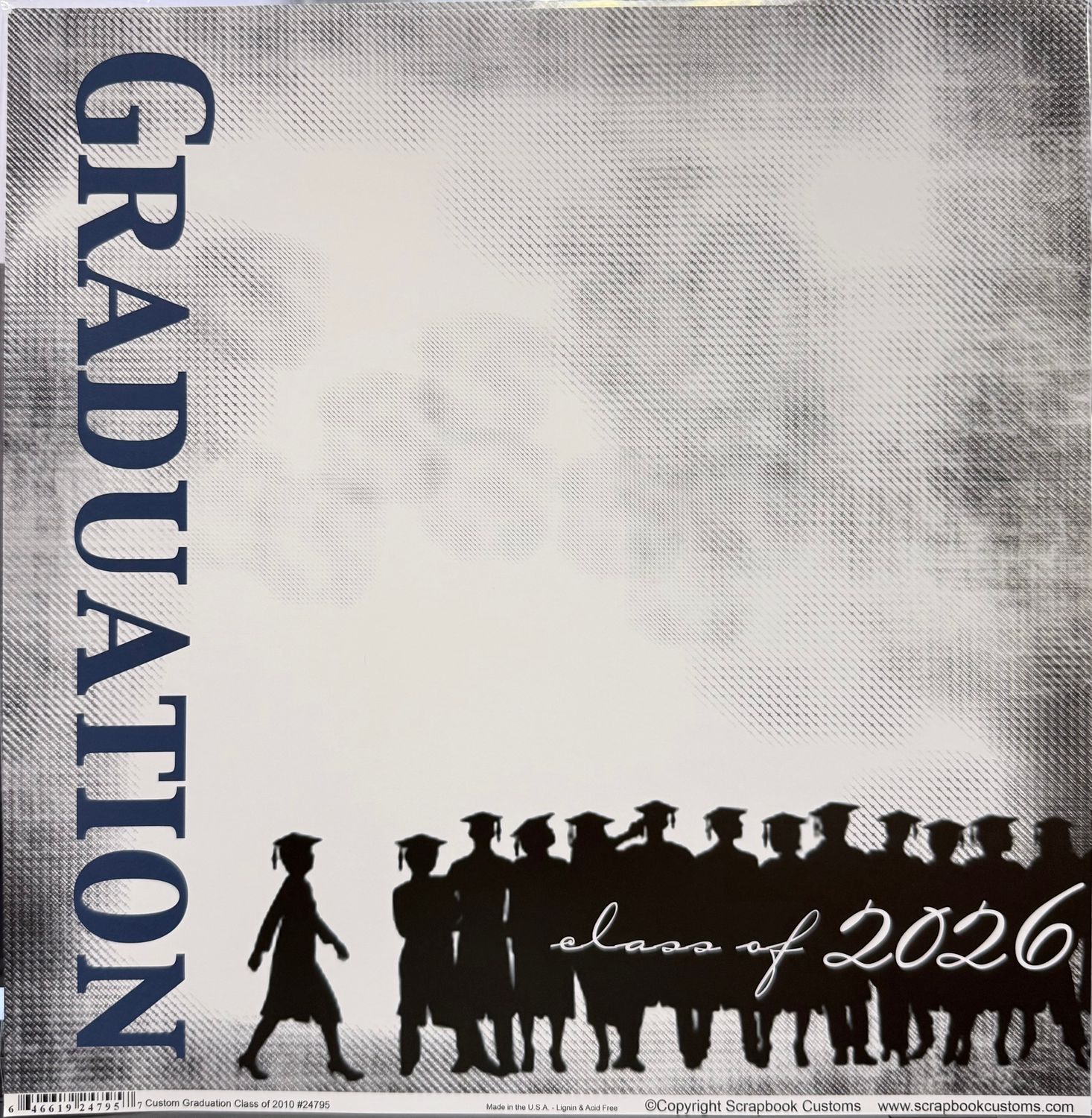 Custom Graduation Class of 2026 Paper