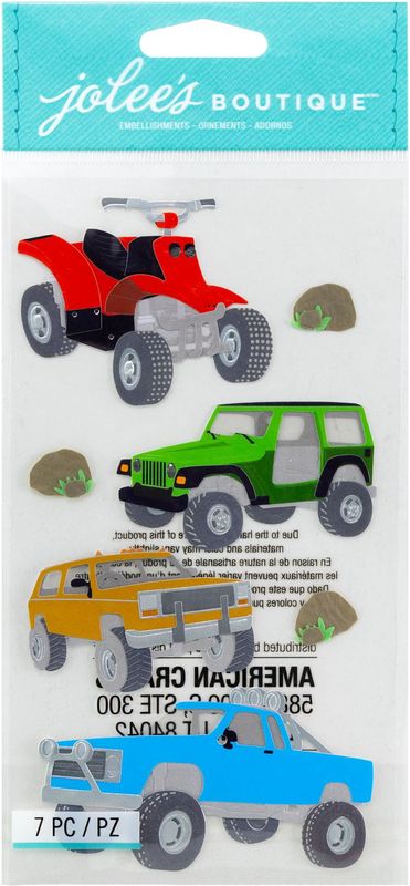 Jolee's Le Grande Dimensional Stickers Off Roading