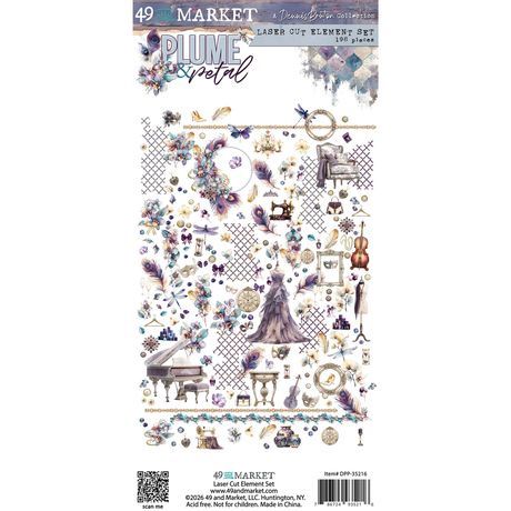 49 And Market Laser Cut Outs Plume &amp; Petal